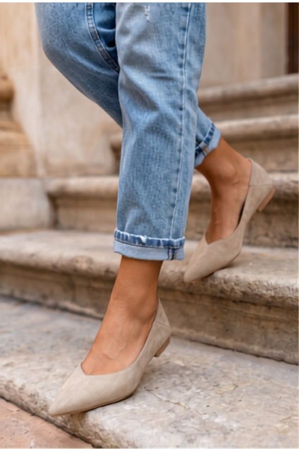 green Ballet flats model 228943 Step in style