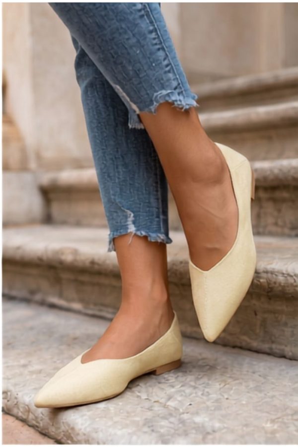 yellow Ballet flats model 228944 Step in style