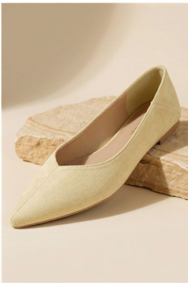 yellow Ballet flats model 228944 Step in style