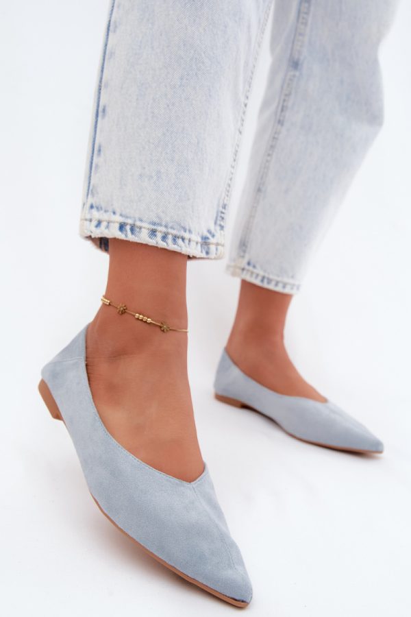 blue Ballet flats model 228946 Step in style