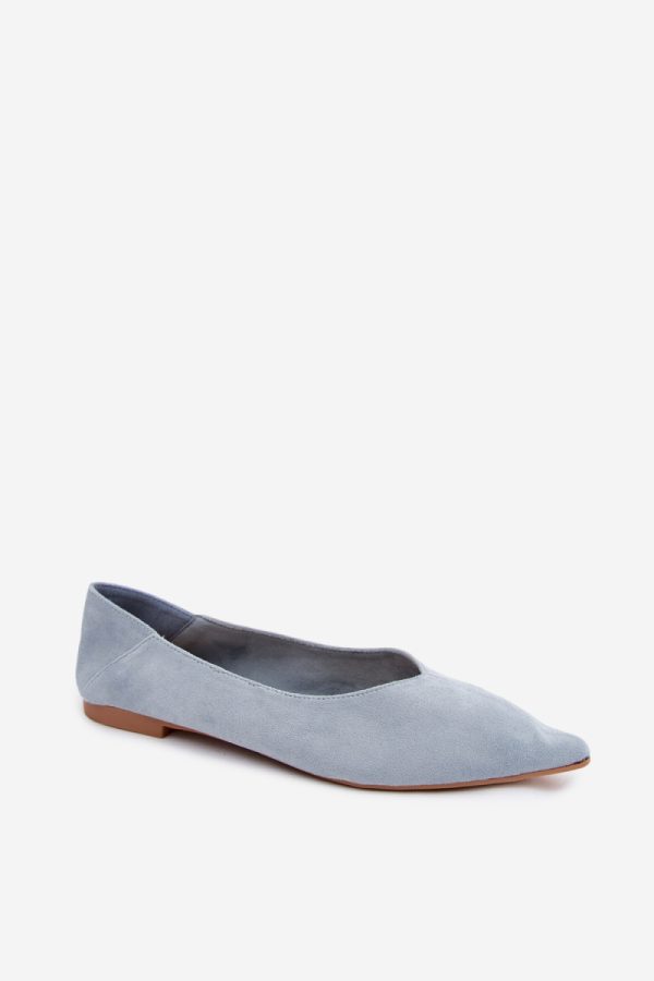blue Ballet flats model 228946 Step in style