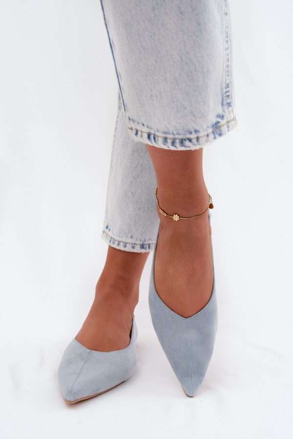 blue Ballet flats model 228946 Step in style
