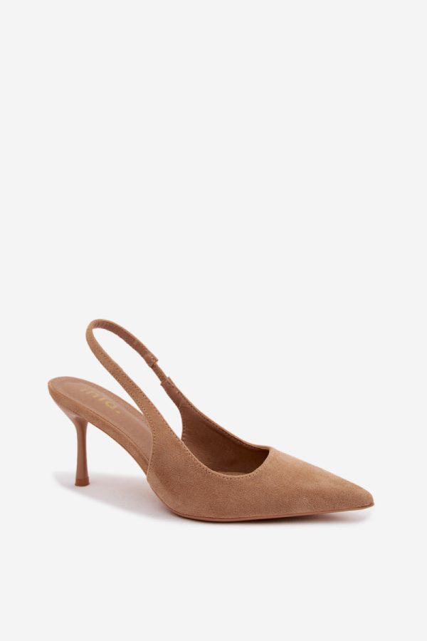 beige Heel sandals model 228953 Step in style