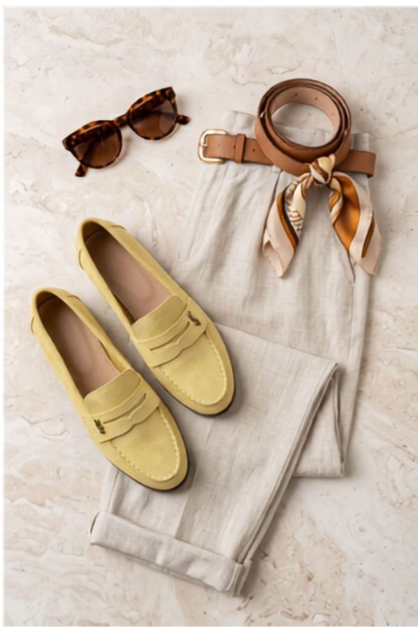 yellow Mocassin model 228970 Step in style