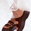 1128551 brown Platform sandals model 228976 Step in style