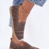 Beige Espadrille in Ballet Flats, Ballet Pumps For Women with Fabric, Footbed, Upper Height and Sole Height
