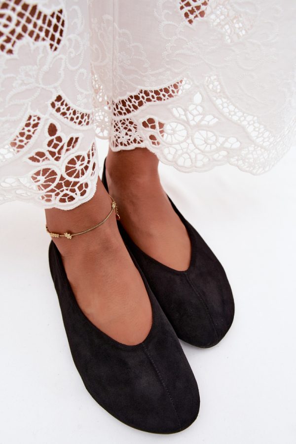 black Ballet flats model 228998 Step in style