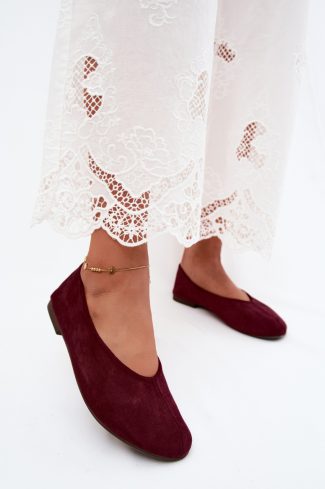 violet Ballet flats model 228999 Step in style