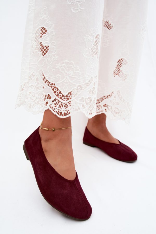 violet Ballet flats model 228999 Step in style
