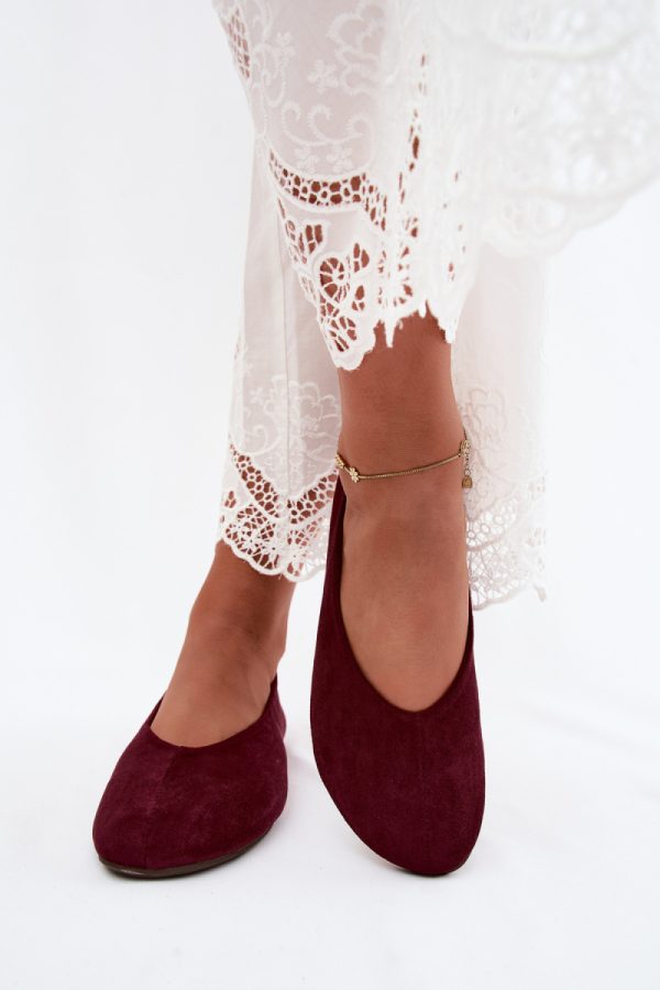 violet Ballet flats model 228999 Step in style
