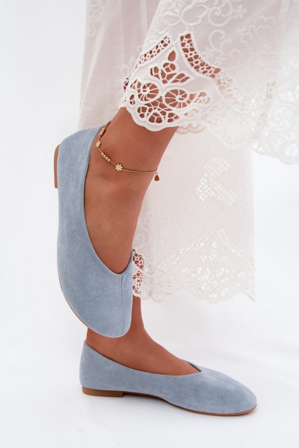 blue Ballet flats model 229000 Step in style