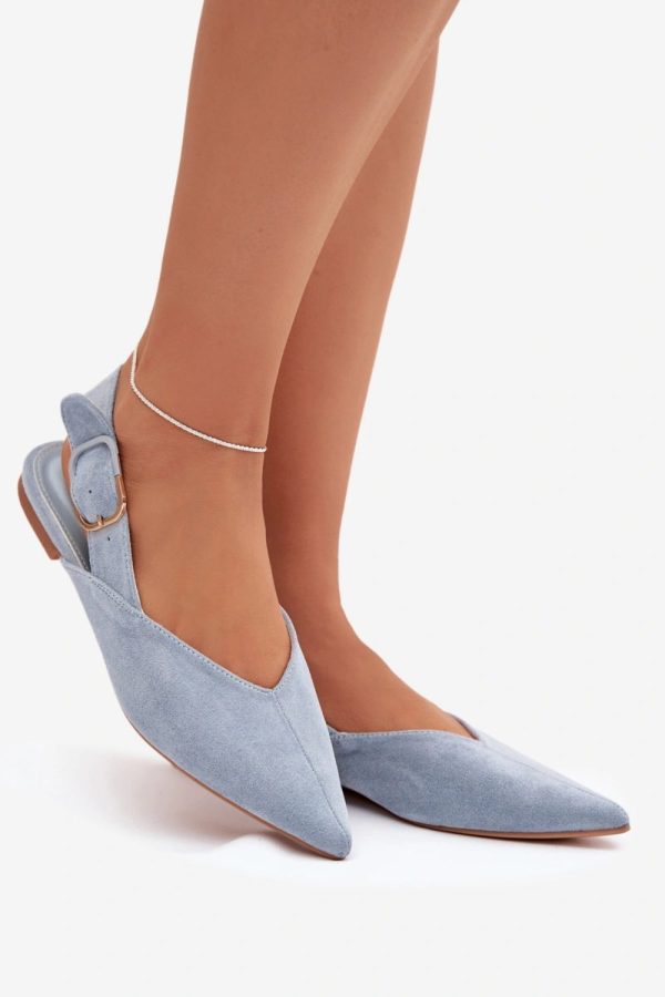 blue Ballet flats model 228941 Step in style
