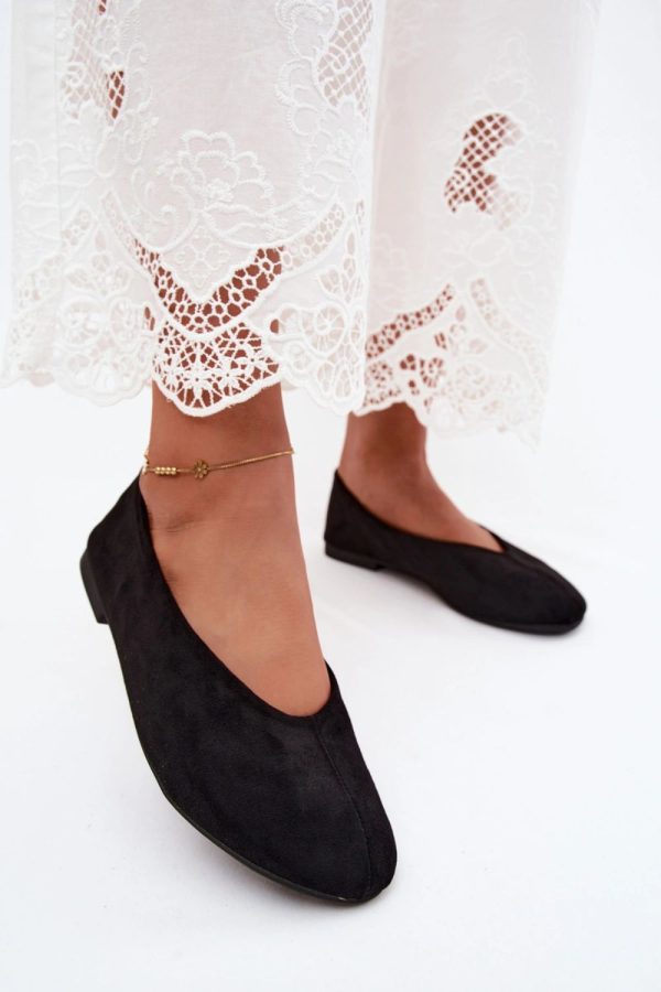 black Ballet flats model 228998 Step in style