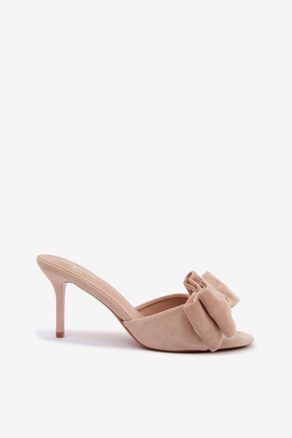beige Heeled sandals model 228997 Step in style