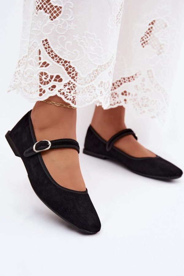black Ballet flats model 228932 Step in style