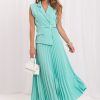 1128696 Green Daydress in Day Dresses with Spandex, Polyester and Viscose