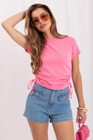 Pink T-shirt in Women`s Tops, T-shirts, Singlets with Cotton and Spandex