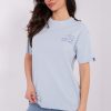 Blue T-shirt in Women`s Tops, T-shirts, Singlets with Cotton