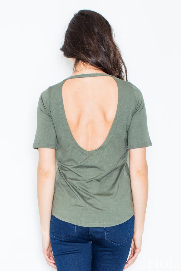 green Blouse model 50062 Figl