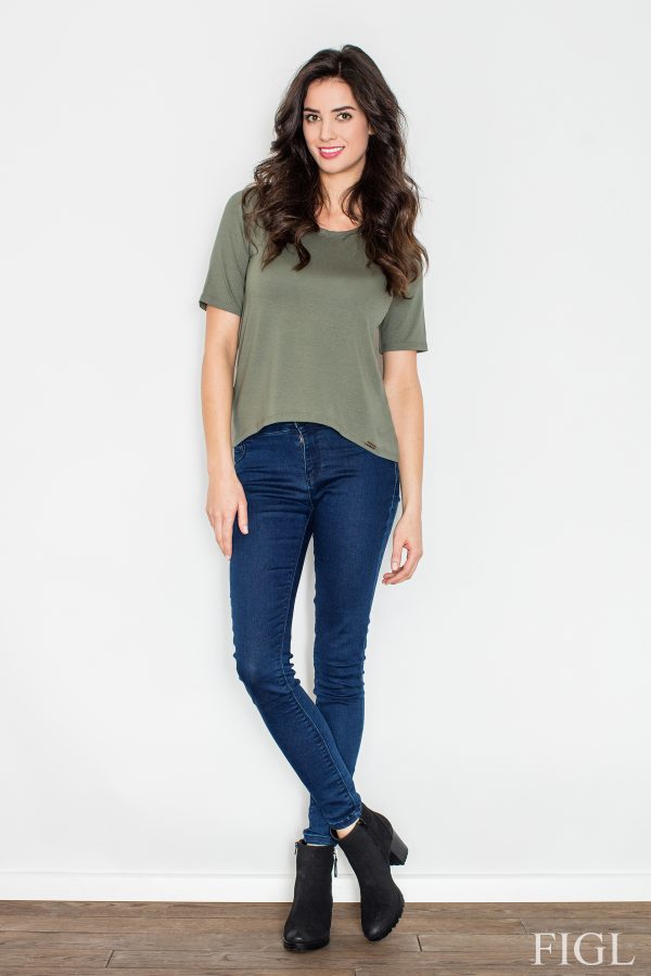 green Blouse model 50062 Figl