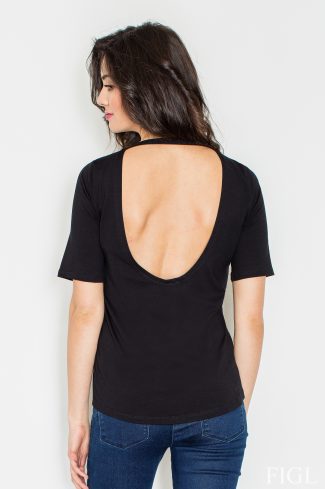 black Blouse model 50063 Figl