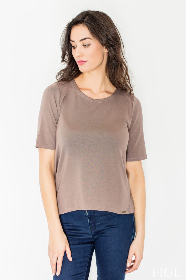 beige Blouse model 50064 Figl