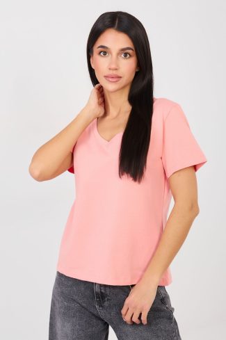 Pink T-shirt in Women`s Tops, T-shirts, Singlets with Cotton and Spandex