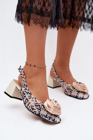 beige Heel sandals model 229261 Step in style