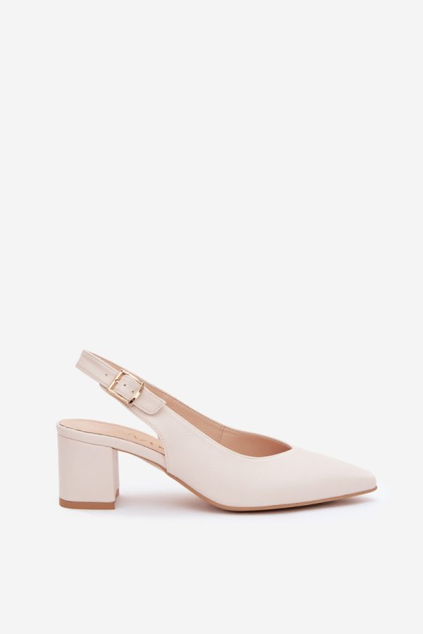 beige Heel sandals model 229263 Step in style