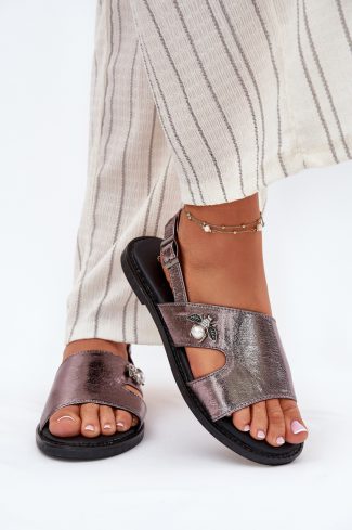 grey Sandals model 229265 Step in style