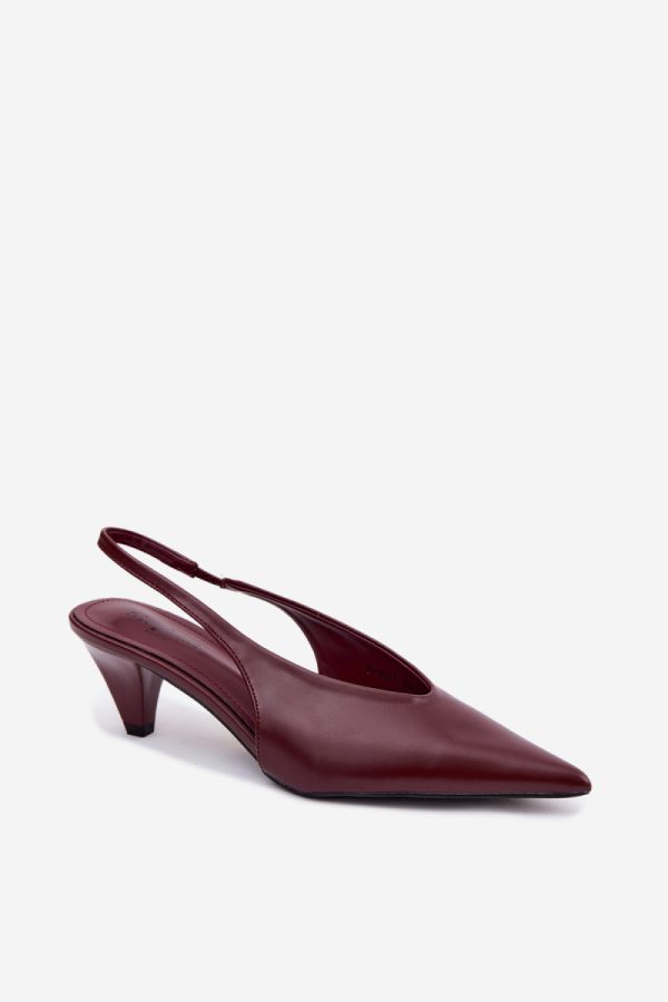 red Heel sandals model 229267 Step in style