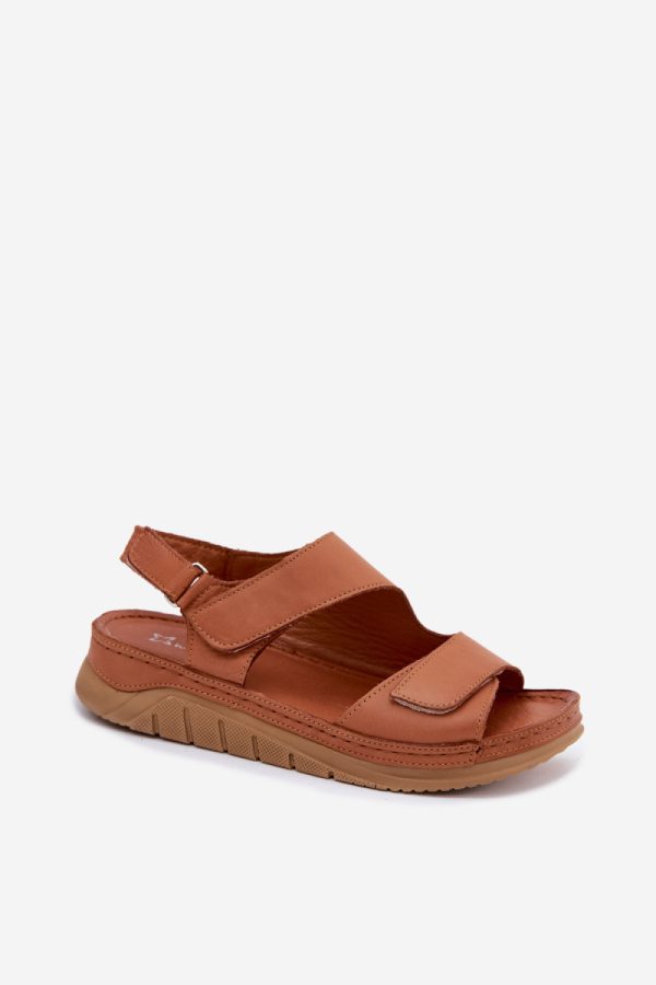 brown Platform sandals model 229274 Step in style
