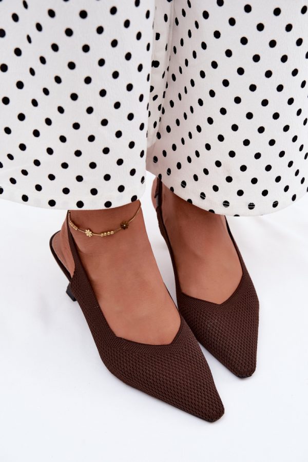 brown Heel sandals model 229276 Step in style
