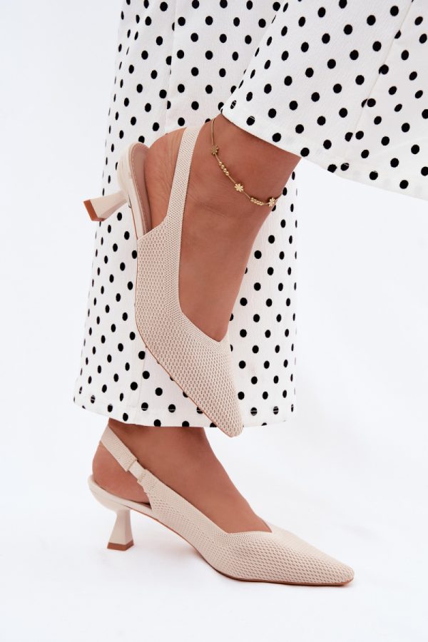 beige Heel sandals model 229277 Step in style