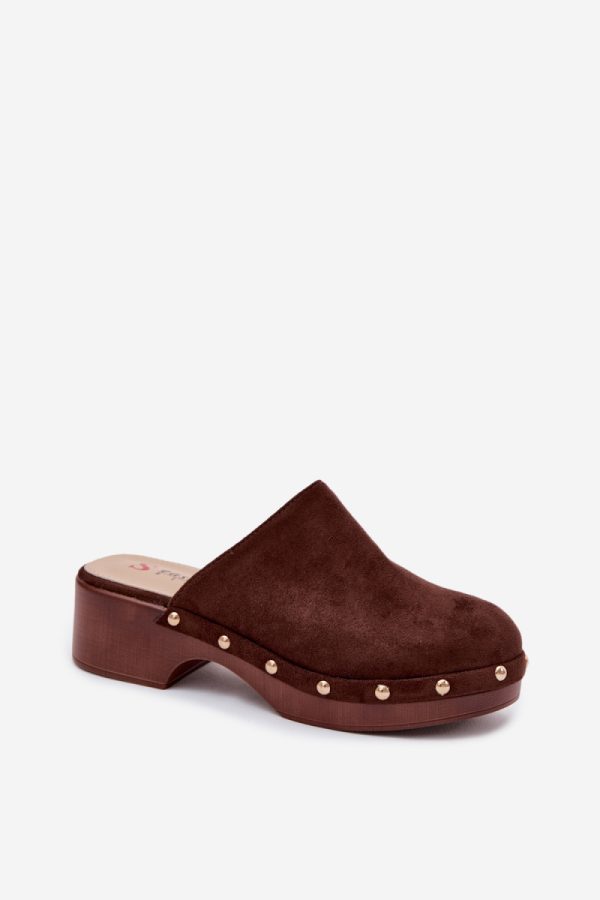 brown Heeled sandals model 229283 Step in style