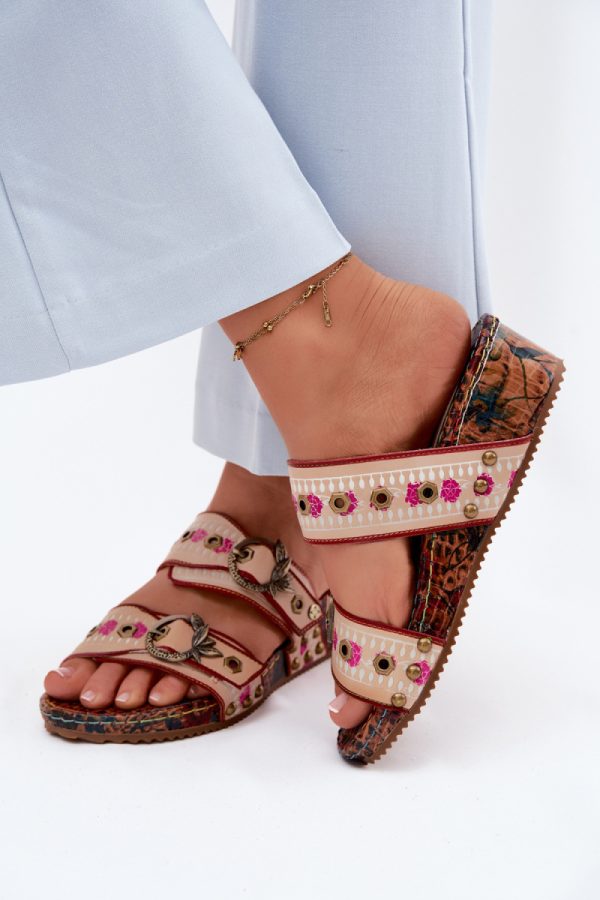 multicolor Buskin model 229292 Step in style