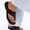 1129626 black Japanese flip-flops model 229294 Step in style