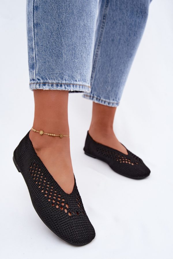 black Ballet flats model 229298 Step in style