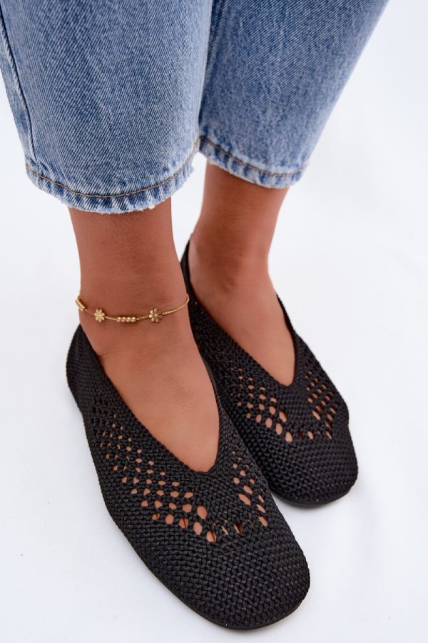 black Ballet flats model 229298 Step in style