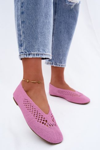 pink Ballet flats model 229299 Step in style