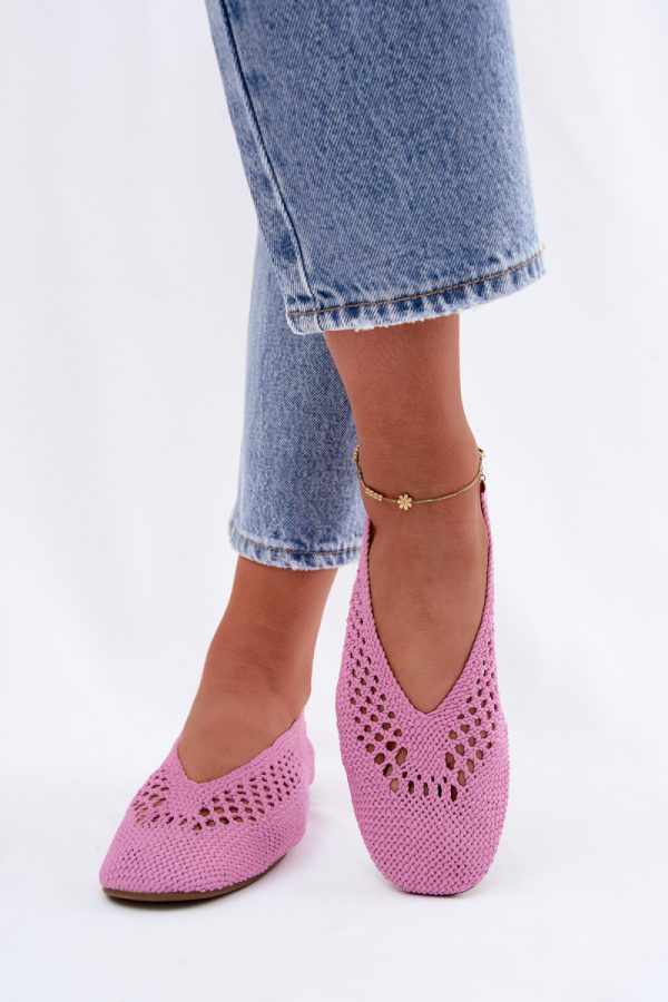 pink Ballet flats model 229299 Step in style