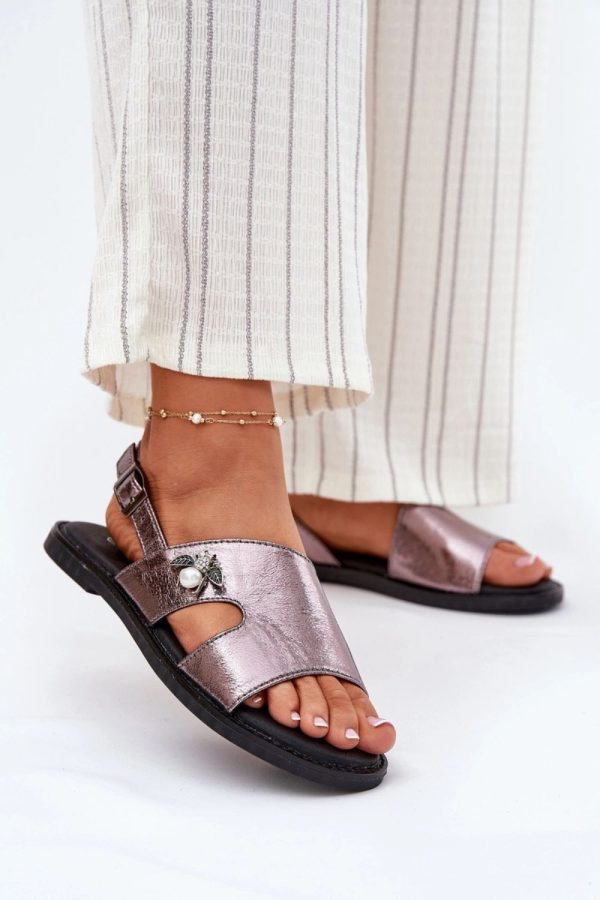 grey Sandals model 229265 Step in style