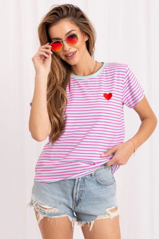 1129671 blue T-shirt model 229306 Italy Moda