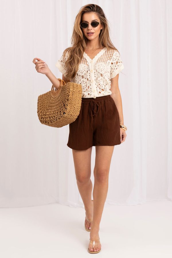 brown Daydress model 229308 Italy Moda