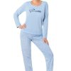 Blue Pyjama in Women`s Pyjamas, Sleepwear Sets with Cotton