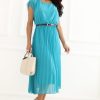 Blue Daydress in Day Dresses with Spandex and Polyester