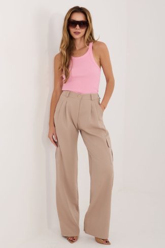 Pink Top in Undershirts / Tops with Cotton and Spandex