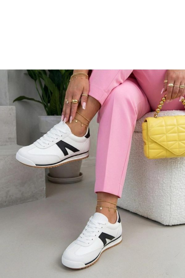 White Sport Shoes...Fabric and Footbed