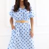 Blue Daydress in Day Dresses with Cotton