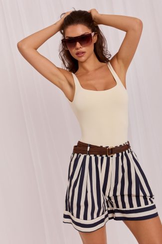 navy blue Shorts model 229666 Italy Moda
